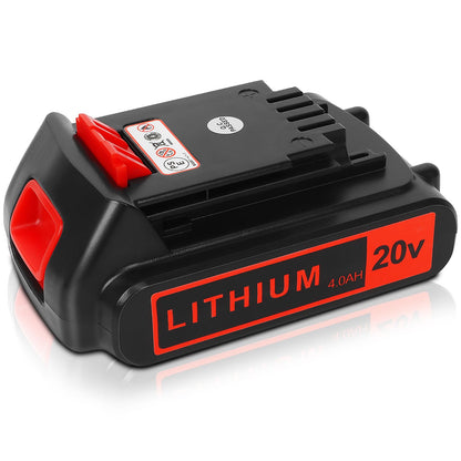 Akkopower 20V Replacement Battery for Black+Decker | 4Ah Li-Ion, 20V Max XR Compatible