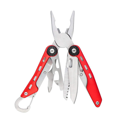 Amazon Basics 10-in-1 Stainless Steel Multitool – Pliers, Wire Cutter, Saw