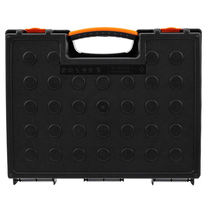 Amazon Basics 19-Removable Compartment Small Parts Organizer – Portable Hardware Storage Box