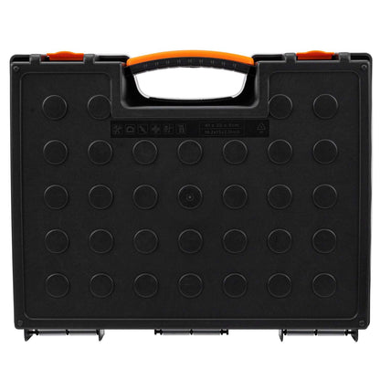 Amazon Basics 19-Removable Compartment Small Parts Organizer – Portable Hardware Storage Box