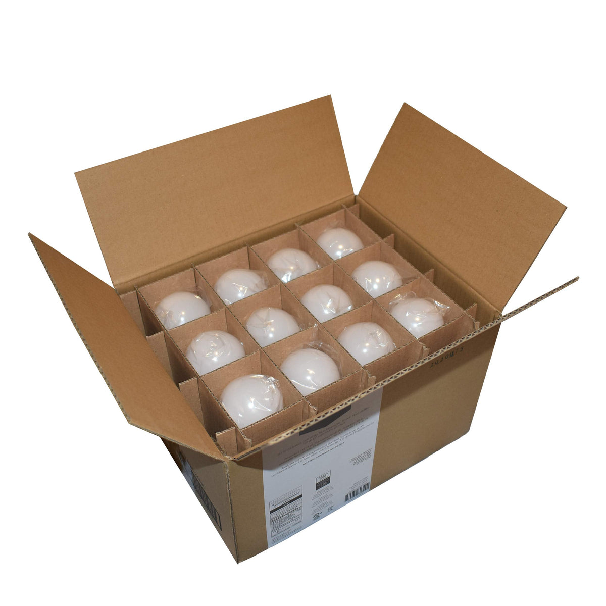 Amazon Basics A19 LED Light Bulbs – 60W Equivalent, 9W, 2700K Soft White, E26, 24-Pack