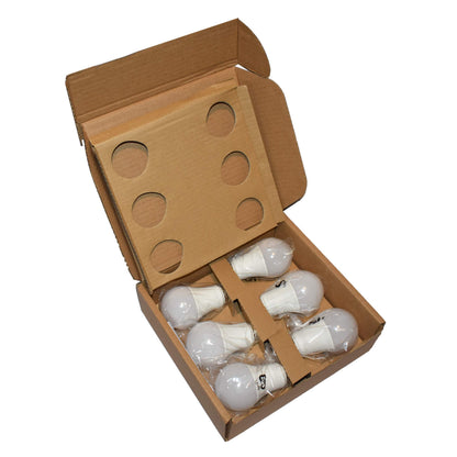 Amazon Basics A19 LED Light Bulbs – 100W Equivalent, 15W, Soft White 2700K, E26 Base, 6-Pack