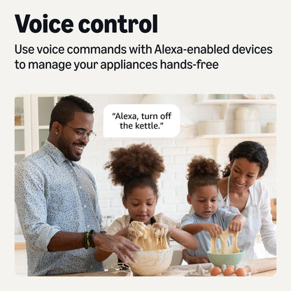 Amazon Basics Smart Plug – Works with Alexa, Remote Control & Scheduling (4-Pack)