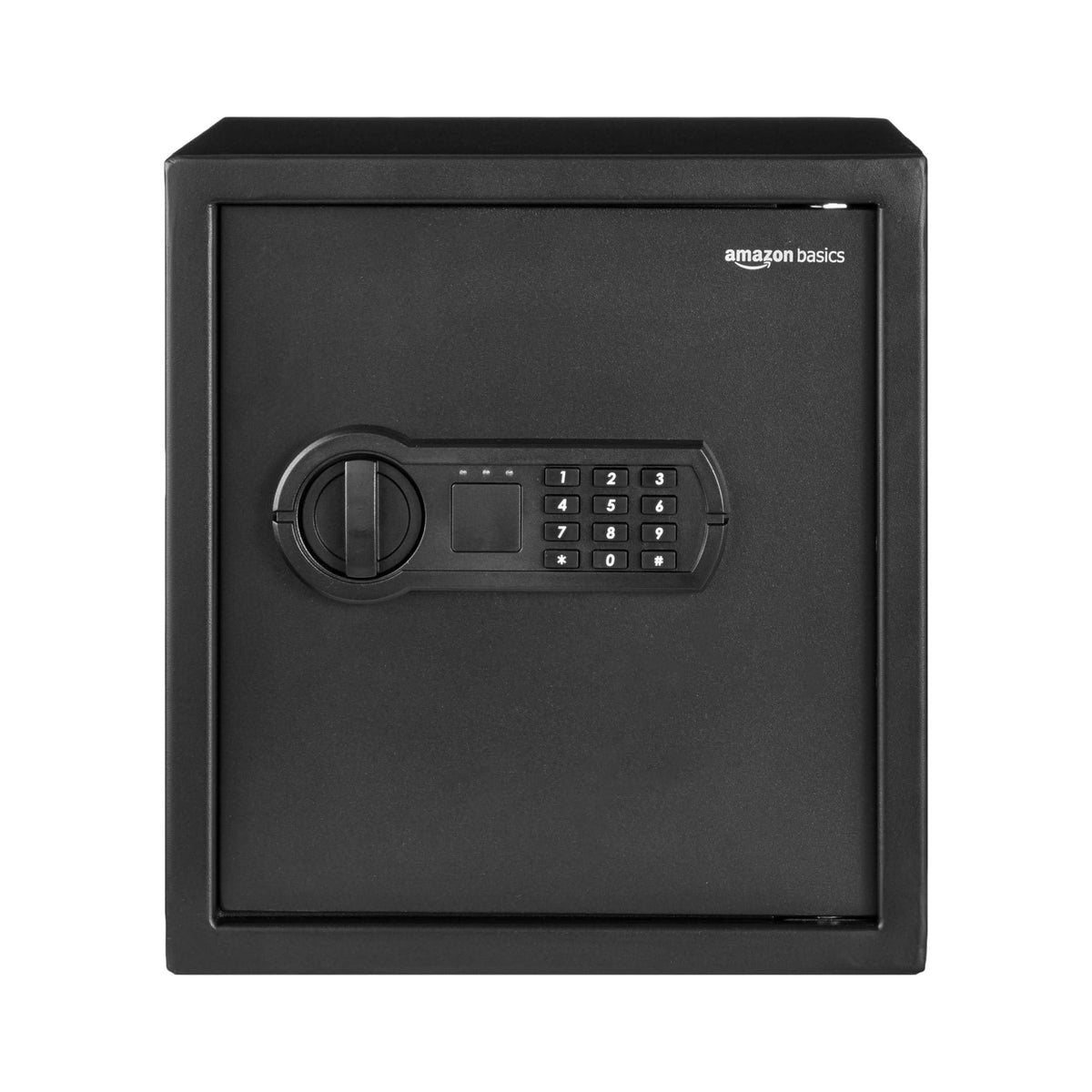 Amazon Basics Steel Home Security Safe with Programmable Digital Keypad — 1.2 cu ft, Black