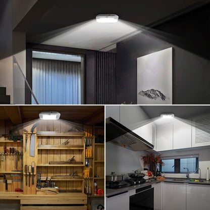 ANOTEK Rechargeable Motion Sensor Ceiling Light | 220LM, 6000K, USB-C
