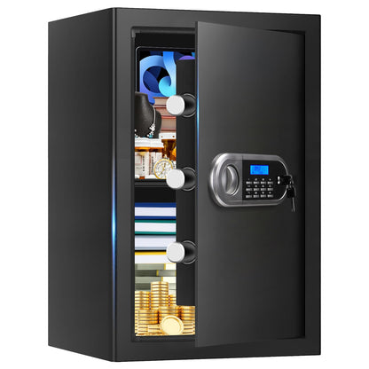 Aprxuvot 3.4 Cu Ft Large Fire & Water Safe with Digital Keypad