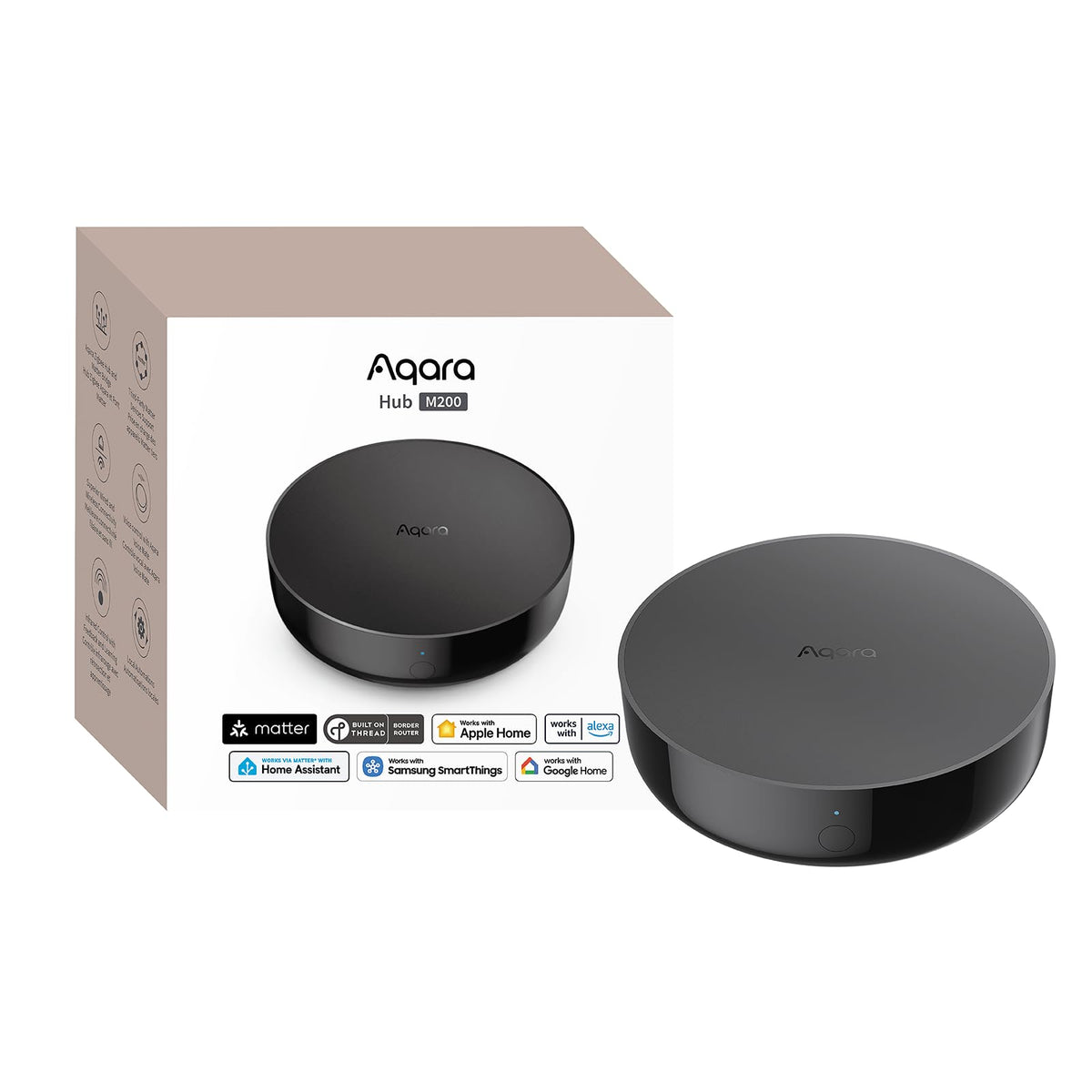 Aqara M200 Smart Hub – Matter Controller, Thread Border Router, Zigbee & PoE