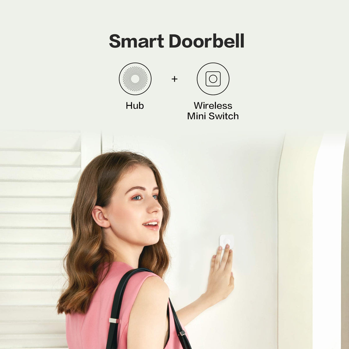 Aqara Zigbee Wireless Mini Switch — 3-Way Smart Button for HomeKit, Google Home, and Alexa (Requires Aqara Hub)