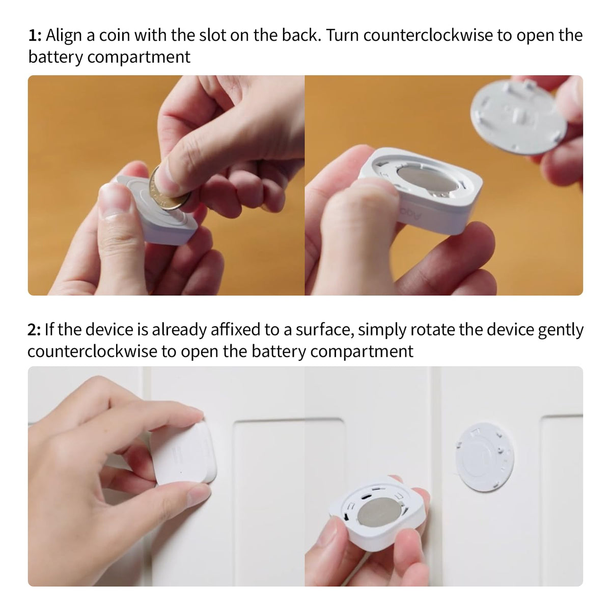Aqara Zigbee Wireless Mini Switch — 3-Way Smart Button for HomeKit, Google Home, and Alexa (Requires Aqara Hub)