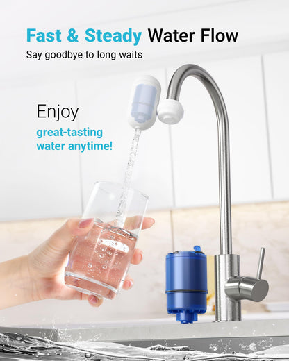 AQUA CREST Faucet Filter Replacement for PUR Plus – NSF Certified, 900-Gallon, 3-Pack