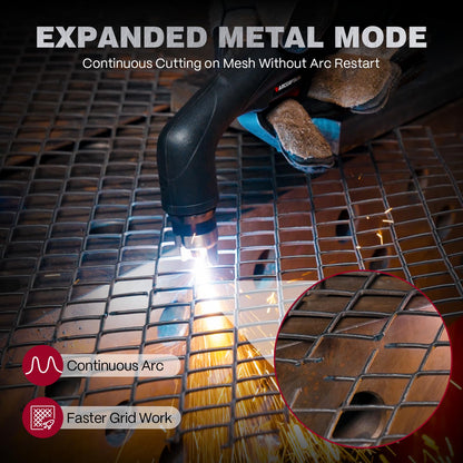 ARCCAPTAIN iControl CUT55 MP Plasma Cutter – APP Control, 55A, 120/240V