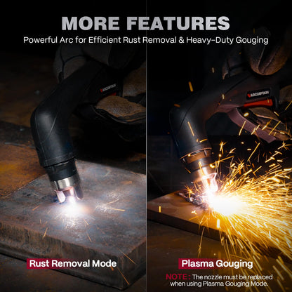 ARCCAPTAIN iControl CUT55 MP Plasma Cutter – APP Control, 55A, 120/240V