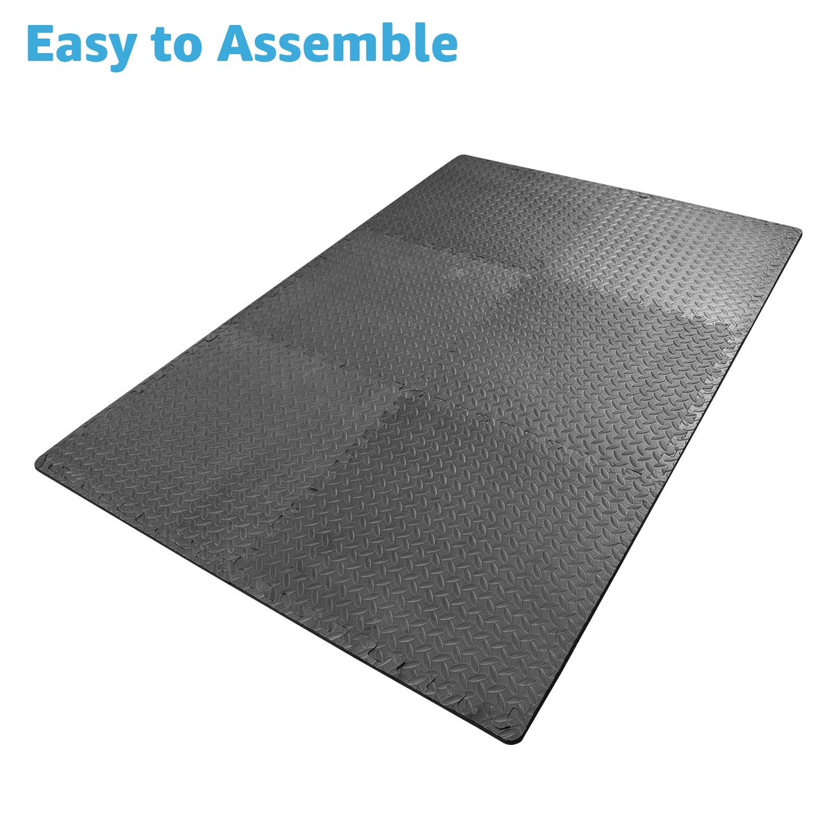 Art3d Eva Puzzle Exercise Mats – 24x24 Inch Interlocking Foam Tiles, 6-Pack