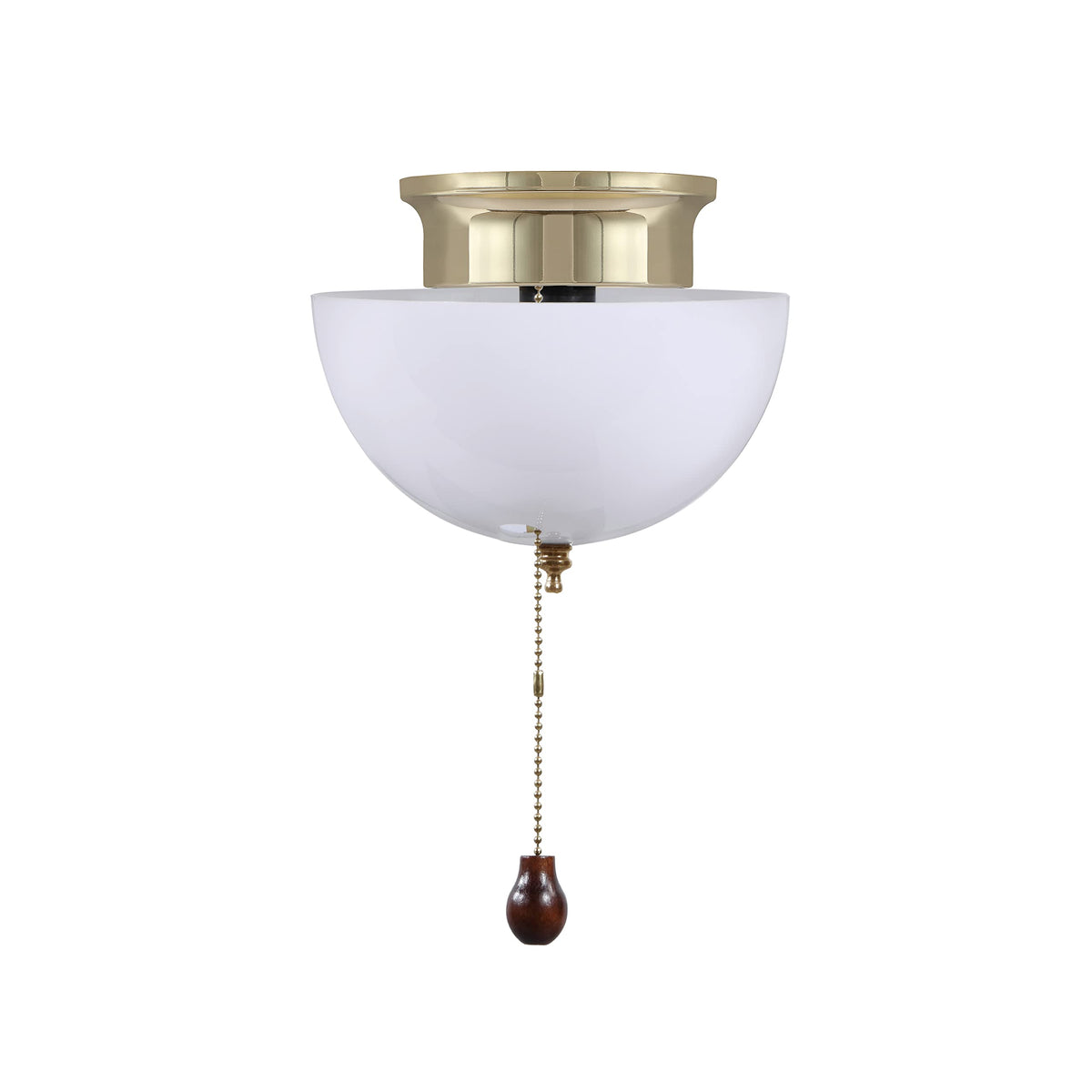 Aspen Creative 28004-15-2 Clip-On Dome Shade – White, 2 Pack