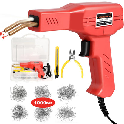 ATOLS Plastic Welder Kit – Rapid Heating, Copper Transformer, 1000 Staples
