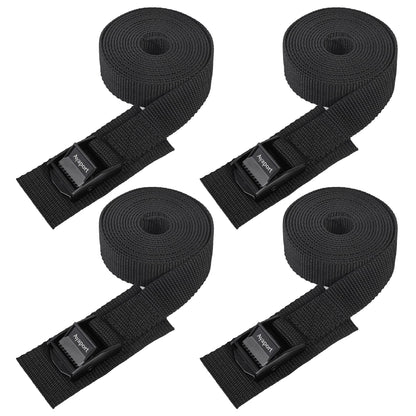 Ayaport Cam Buckle Tie-Down Straps 1in x 8ft – 4 Pack