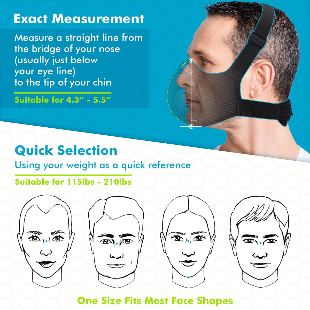 BASE CAMP M PRO Dust Mask – All-Day Comfort Reusable Respirator with L-Strap