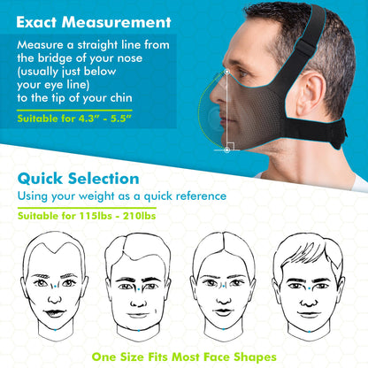 BASE CAMP M PRO Dust Mask – All-Day Comfort Reusable Respirator with L-Strap