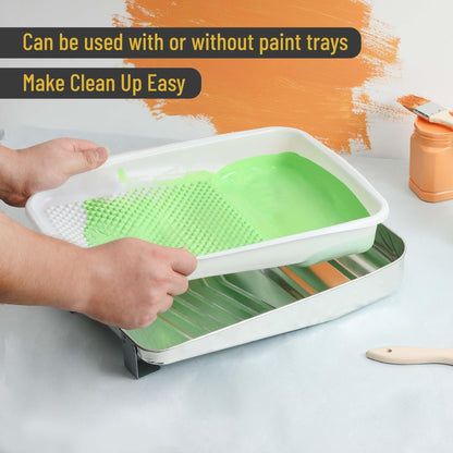 Bates Choice 9-Inch Paint Tray with 10 Disposable Liners for 9-Inch Rollers