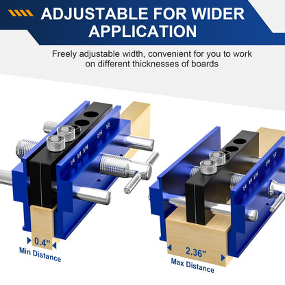 Beaiguna Self Centering Dowel Jig Kit – Premium Drill Guide for Precise Woodworking