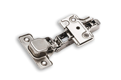 Berta 6-Pack Full Overlay Frameless Soft-Close Hinges – 110° 3D Adjustable, Clip-On Concealed Kitchen Hinges