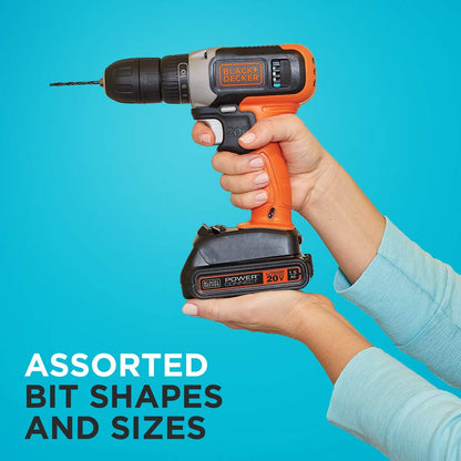 Beyond by BLACK+DECKER 46-Piece Drill & Screwdriver Bit Set (BDA46SDDDAEV)
