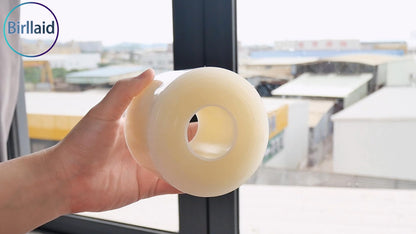 Birllaid Window Sealing Tape - 3in x 165ft Clear, No Residue