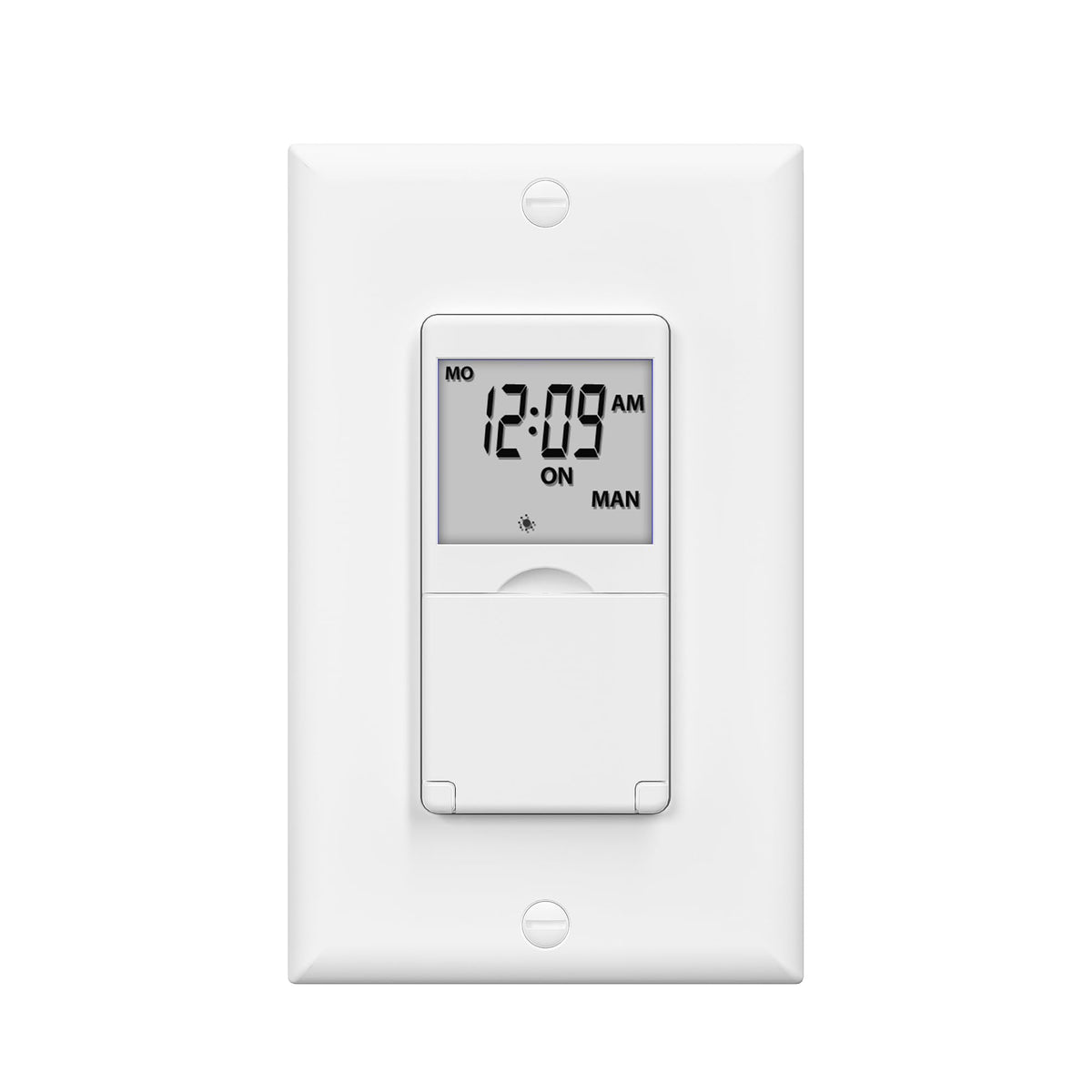BN-LINK 7-Day Programmable In-Wall Timer Switch – Lights, Single Pole & 3-Way