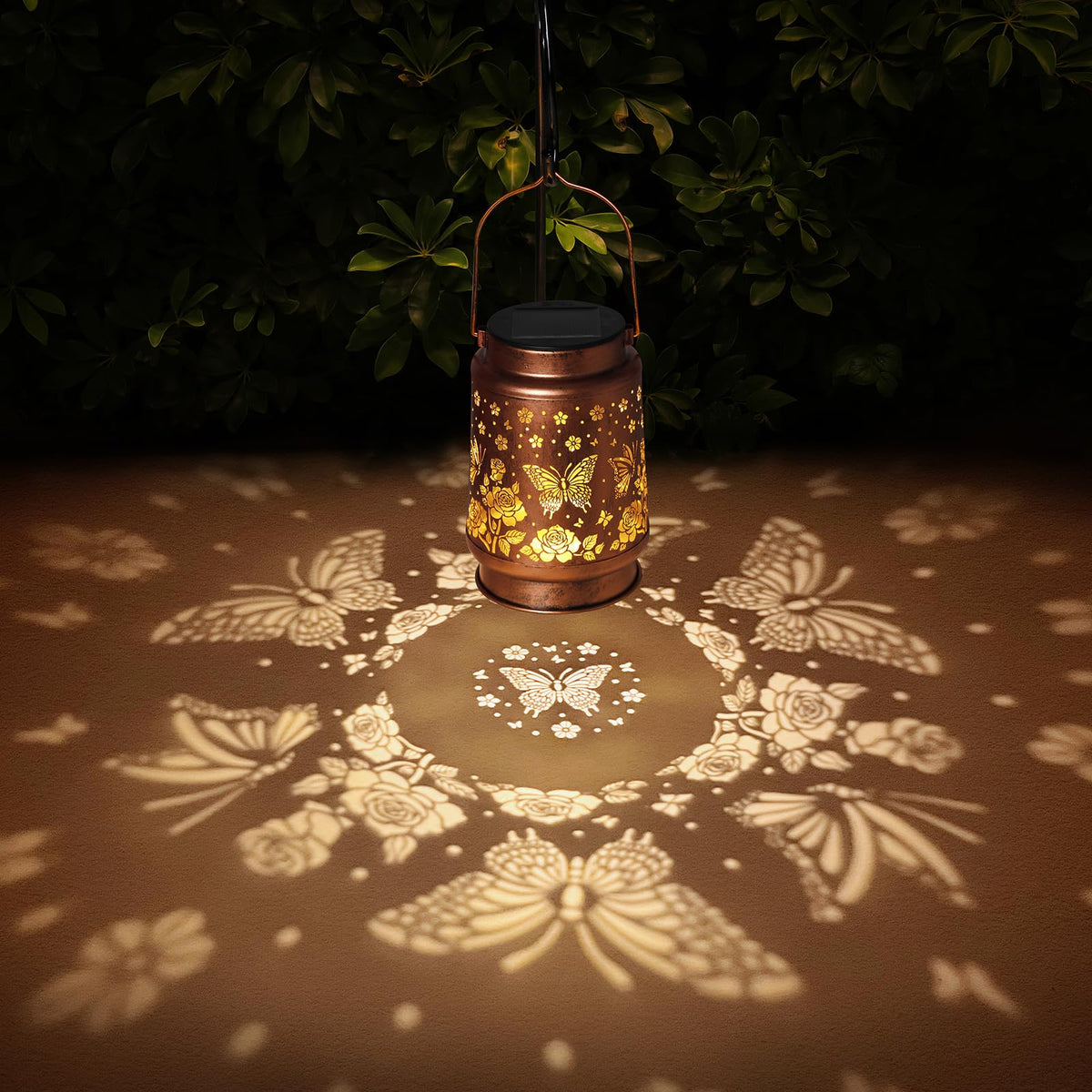 BODEVEDOB Butterfly Solar Lanterns - Outdoor Waterproof Garden Decor & Gifts