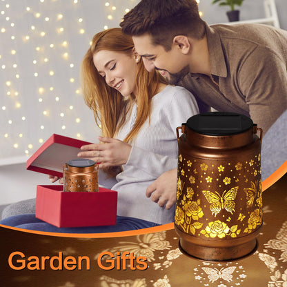 BODEVEDOB Butterfly Solar Lanterns - Outdoor Waterproof Garden Decor & Gifts