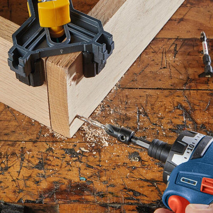 Bosch SP515 5-Piece Hex Shank Countersink Drill Bit Set | 3-in-1 Drill, Countersink & Counterbore