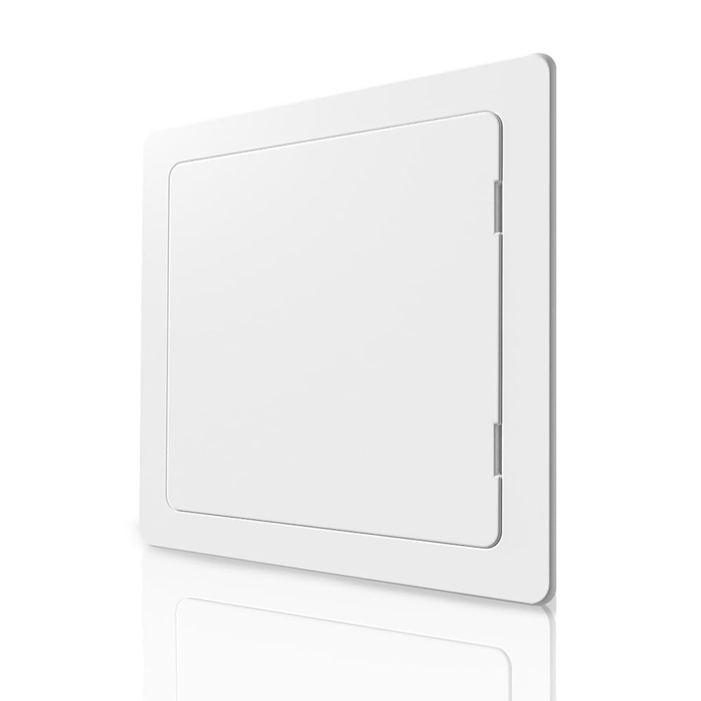 BOZZON 12x12 Access Panel for Drywall – Wall Hole Cover & Push-Open Access Door