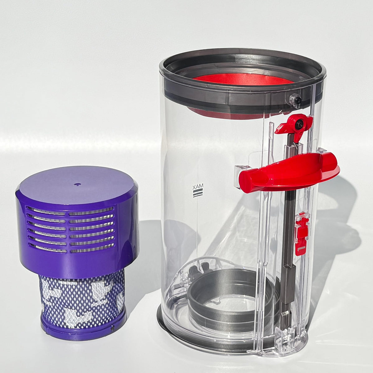 CandgFun 7.79in Large Dust Bin Replacement for Dyson V10 SV12 | Absolute/Animal Models