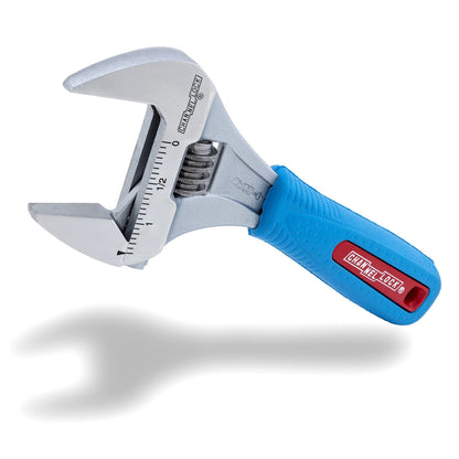 Channellock 6WCB WideAzz 6-Inch Adjustable Wrench – Code Blue Grips
