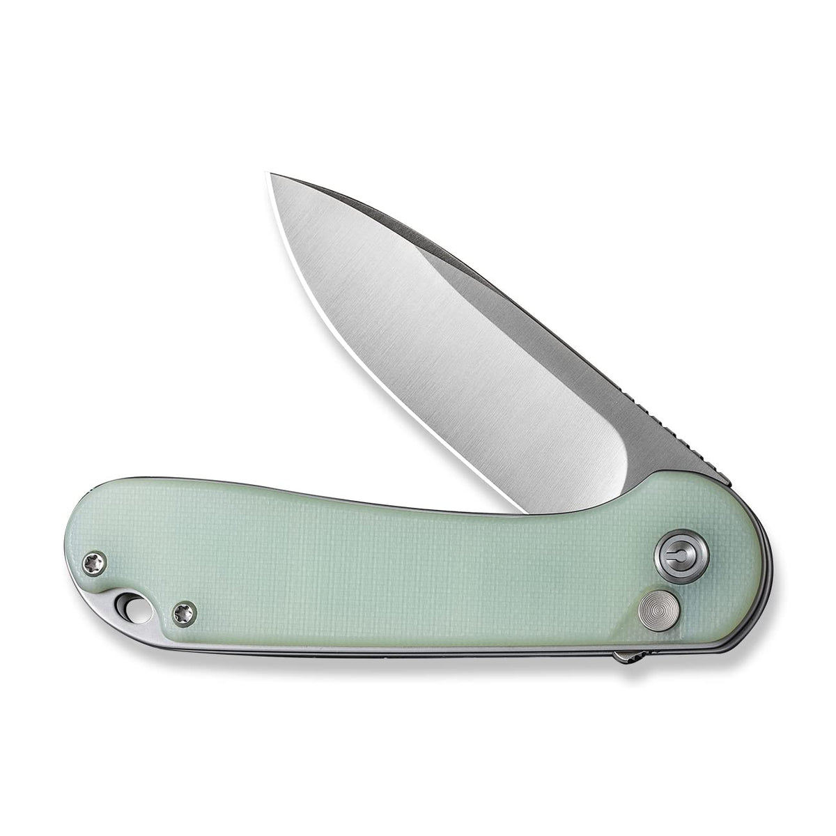 CIVIVI Elementum II Pocket Folding Knife – 2.96-inch Nitro-V Blade, G10 Handle, Deep Carry Clip