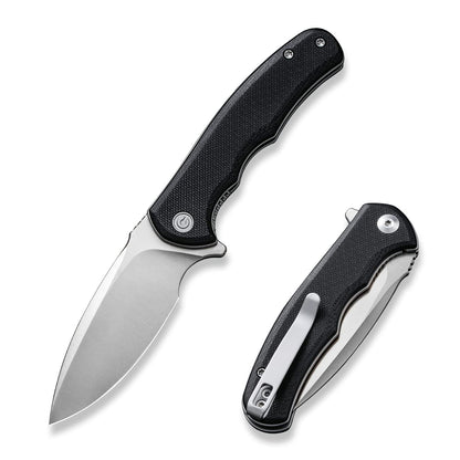 CIVIVI Mini Praxis Folding Knife – 2.98-inch D2 Blade, G10 Handle, EDC Pocket Clip