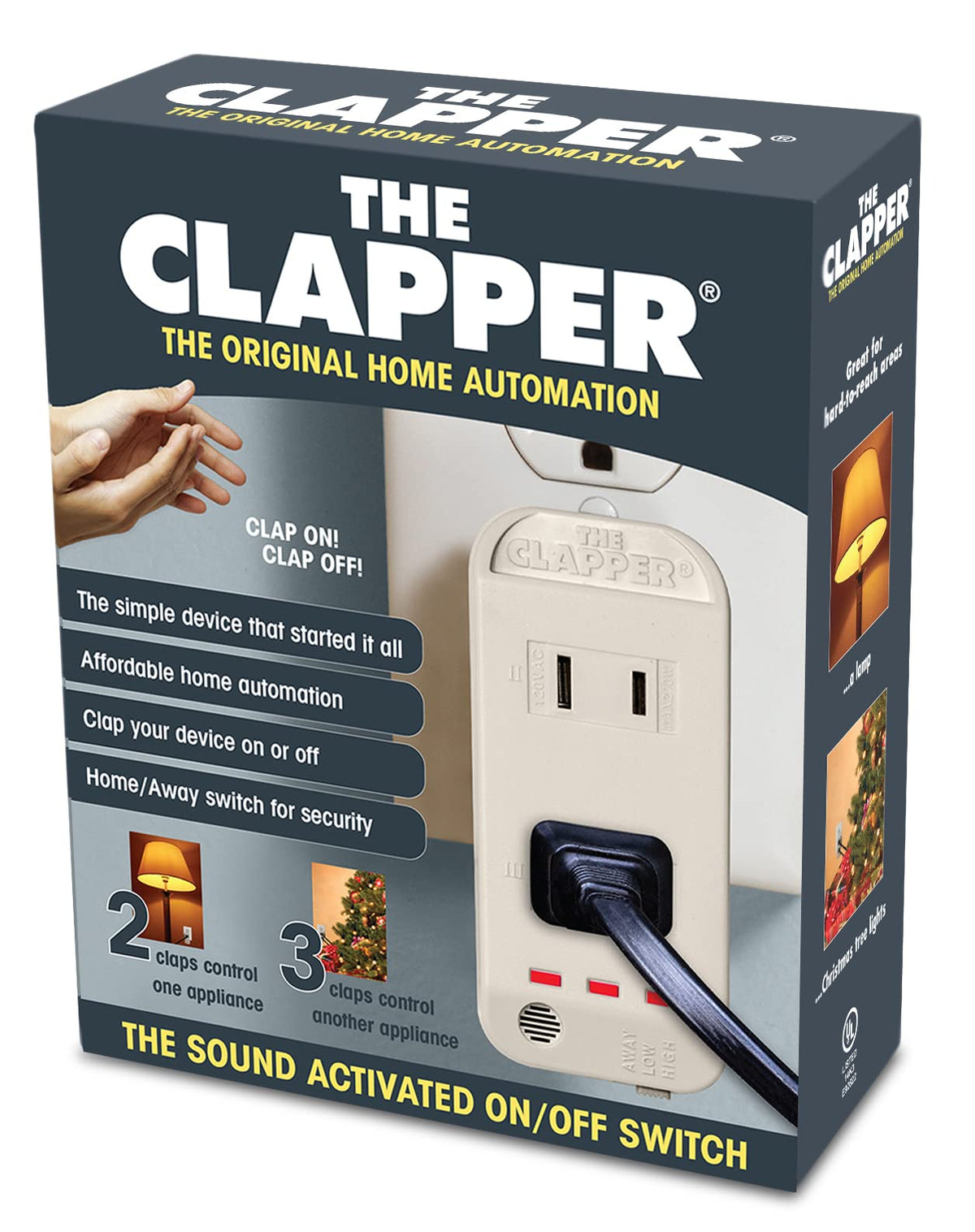 Clapper Original Sound Activated Switch – Clap On/Off Lights