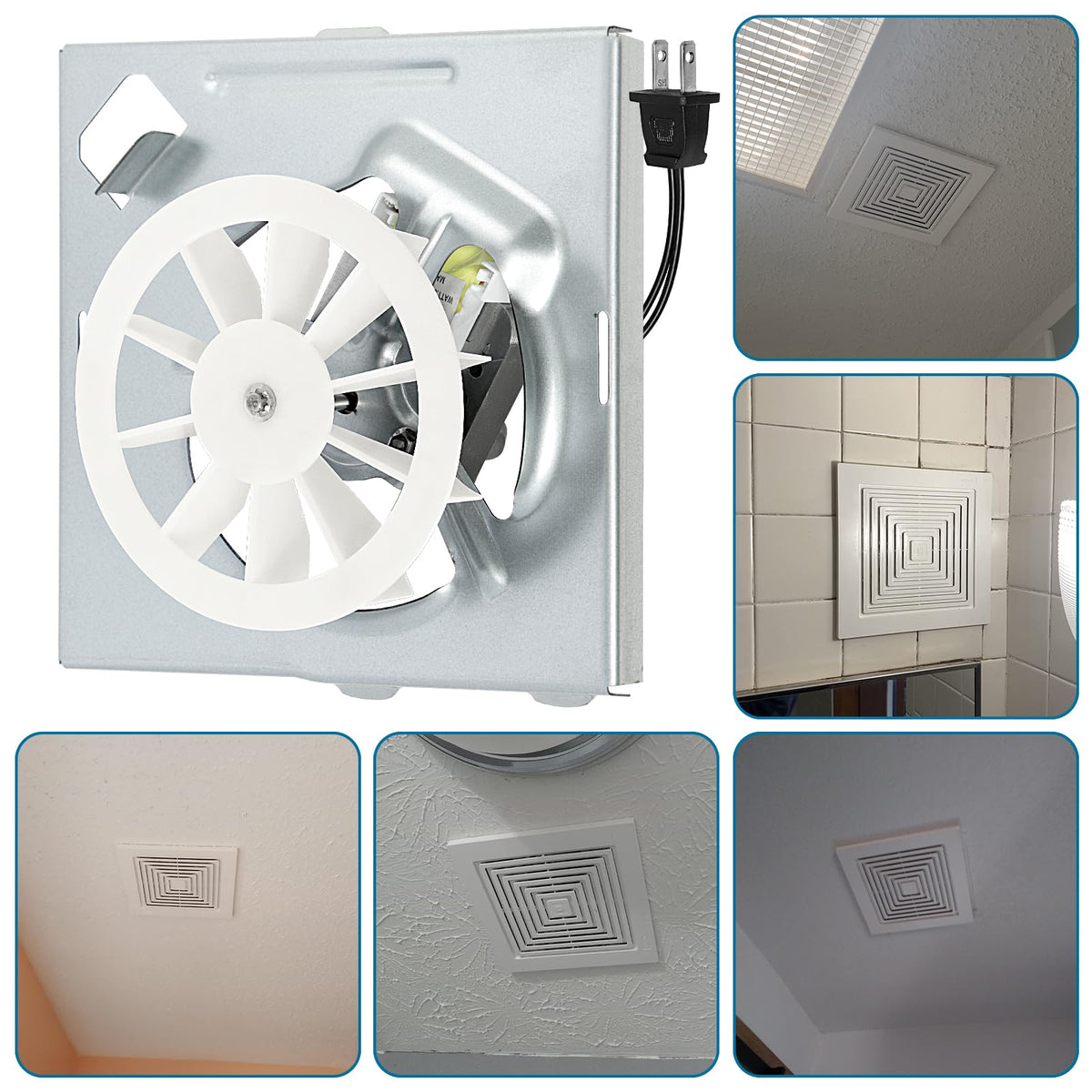 CLLOMAGY 696N-R02 B Unit Replacement Motor for NuTone 50CFM Fans (S97012026)