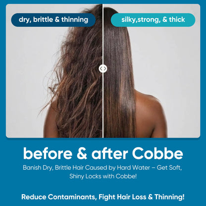Cobbe Filtered Shower Head with Handheld — 6 Spray Modes & High-Pressure Filtration