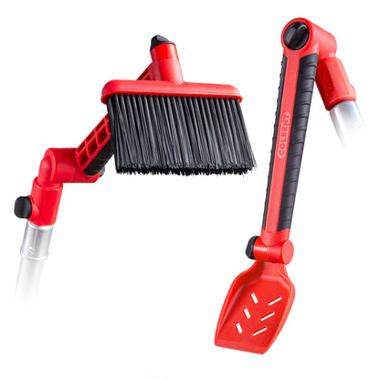 Colbent Multi-Angle Gutter Cleaner Tool – Ground-Based Scoop & Brush Attachment for 5-inch Gutters