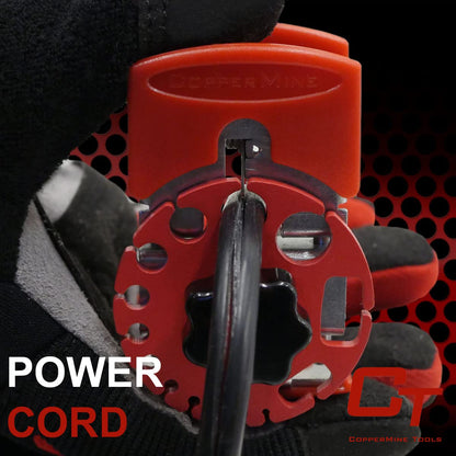 CopperMine Handheld Copper Wire Stripper – Portable, Adjustable for 24–10 AWG Copper Wire