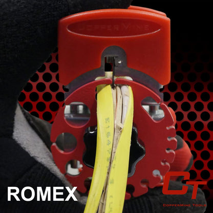 CopperMine Handheld Copper Wire Stripper – Portable, Adjustable for 24–10 AWG Copper Wire
