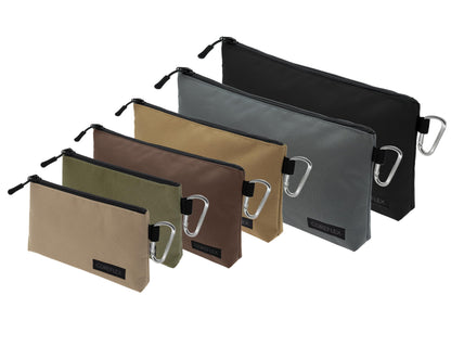 COREFLEX Premium Tool Pouch Set – Small Canvas Tool Bags with YKK Zippers (6-Pack)