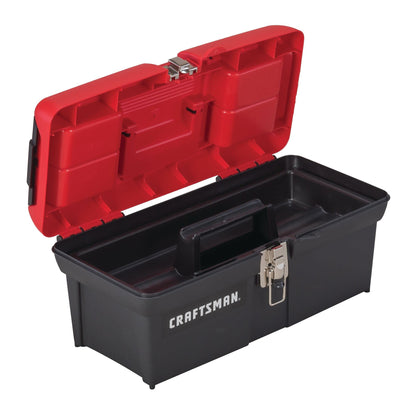 CRAFTSMAN 16-Inch Lockable Toolbox – Red/Black (CMST16901)