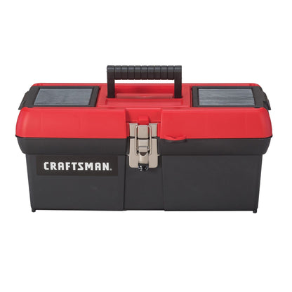 CRAFTSMAN 16-Inch Lockable Toolbox – Red/Black (CMST16901)