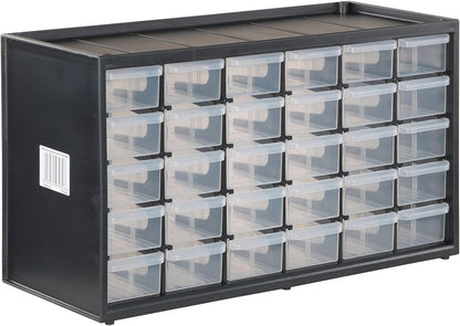 CRAFTSMAN 30-Drawer Storage Organizer – Stackable Plastic System (CMST40730)