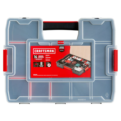 CRAFTSMAN Tool Organizer 2-Pack – 14-Compartment with Secure Latch (CMST60944M)