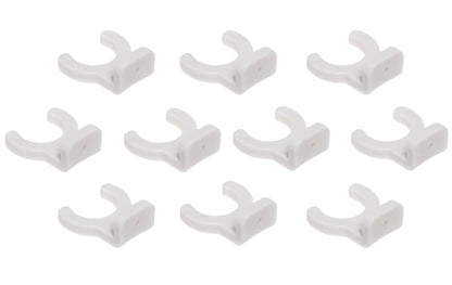 Creative Hobbies Plug In Night Light Module Pack of 10 – White Plastic, Customizable