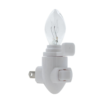 Creative Hobbies Plug In Night Light Module Pack of 10 – White Plastic, Customizable