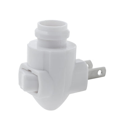 Creative Hobbies Plug In Night Light Module Pack of 10 – White Plastic, Customizable